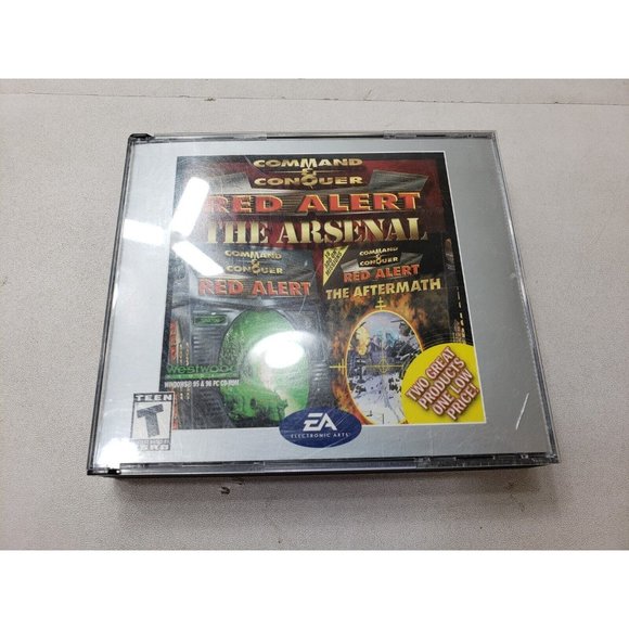 Vintage PC Game Lot Of 6 Myst Virtual Pool Command & Conquer The Arsenal Jukebox - Picture 2 of 14